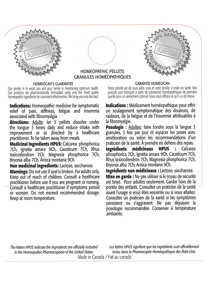 Homeocan - Fibromyalgia Pellets (4g 12)