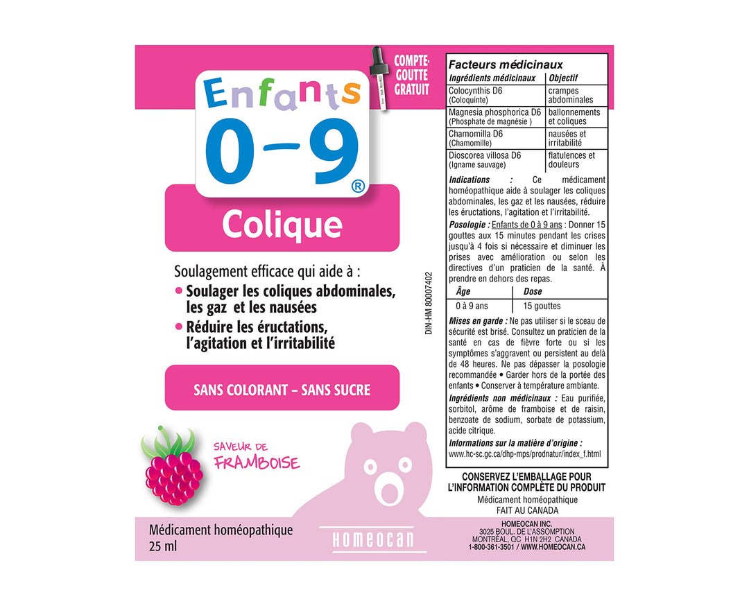 Homeocan - Kids 0-9 Colic Solution (25ml 12)