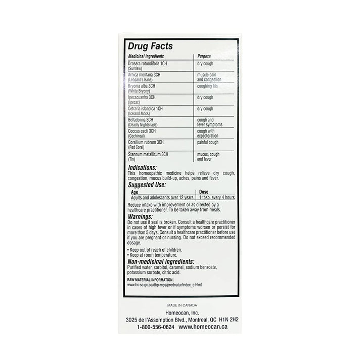Homeocan - Real Relief Cough & Cold Daytime (250ct 12)