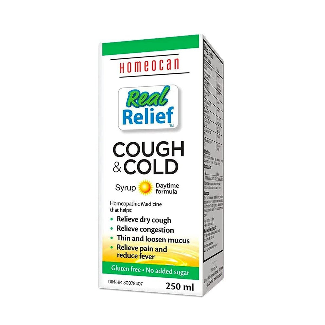 Homeocan - Real Relief Cough & Cold Daytime (250ct 12)