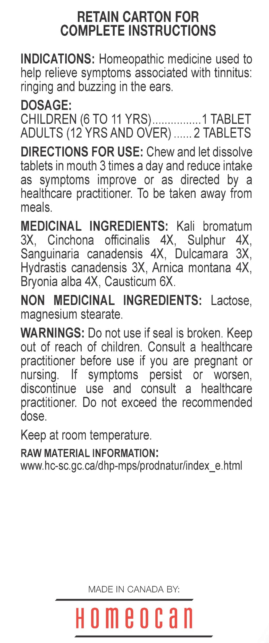 Homeocan - Real Relief Headache And Migraine (60tab 12)