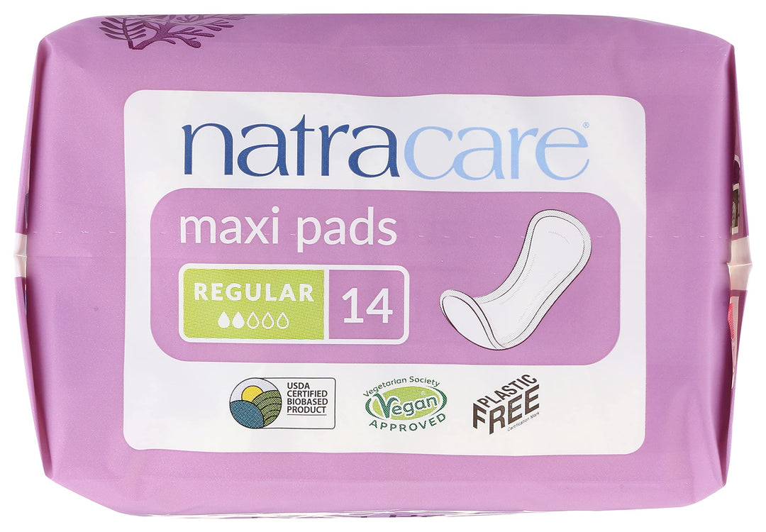 Natracare - Maxi Pad Regular (14ct 12)