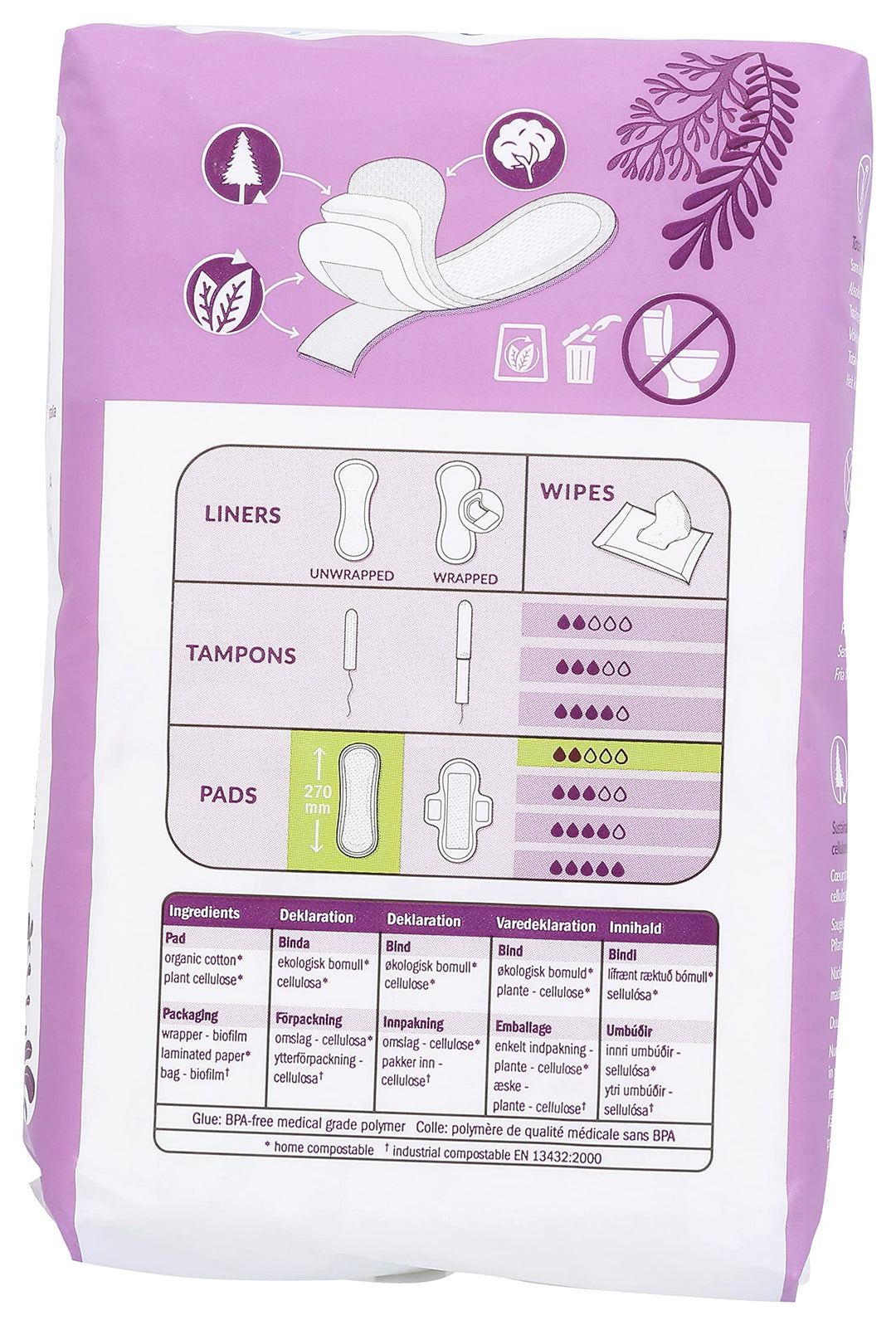 Natracare - Maxi Pad Regular (14ct 12)
