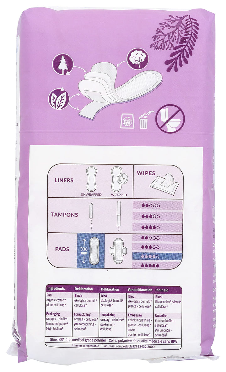 Natracare - Night-Time Pads (10ct 12)
