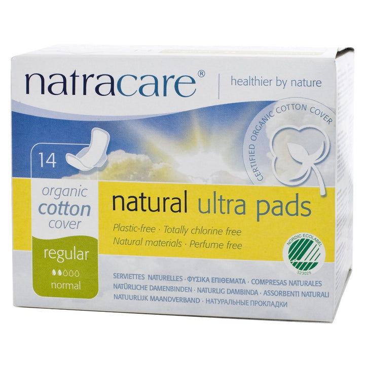 Natracare - Ultra Pads W/Wings Regular (14ct 12)
