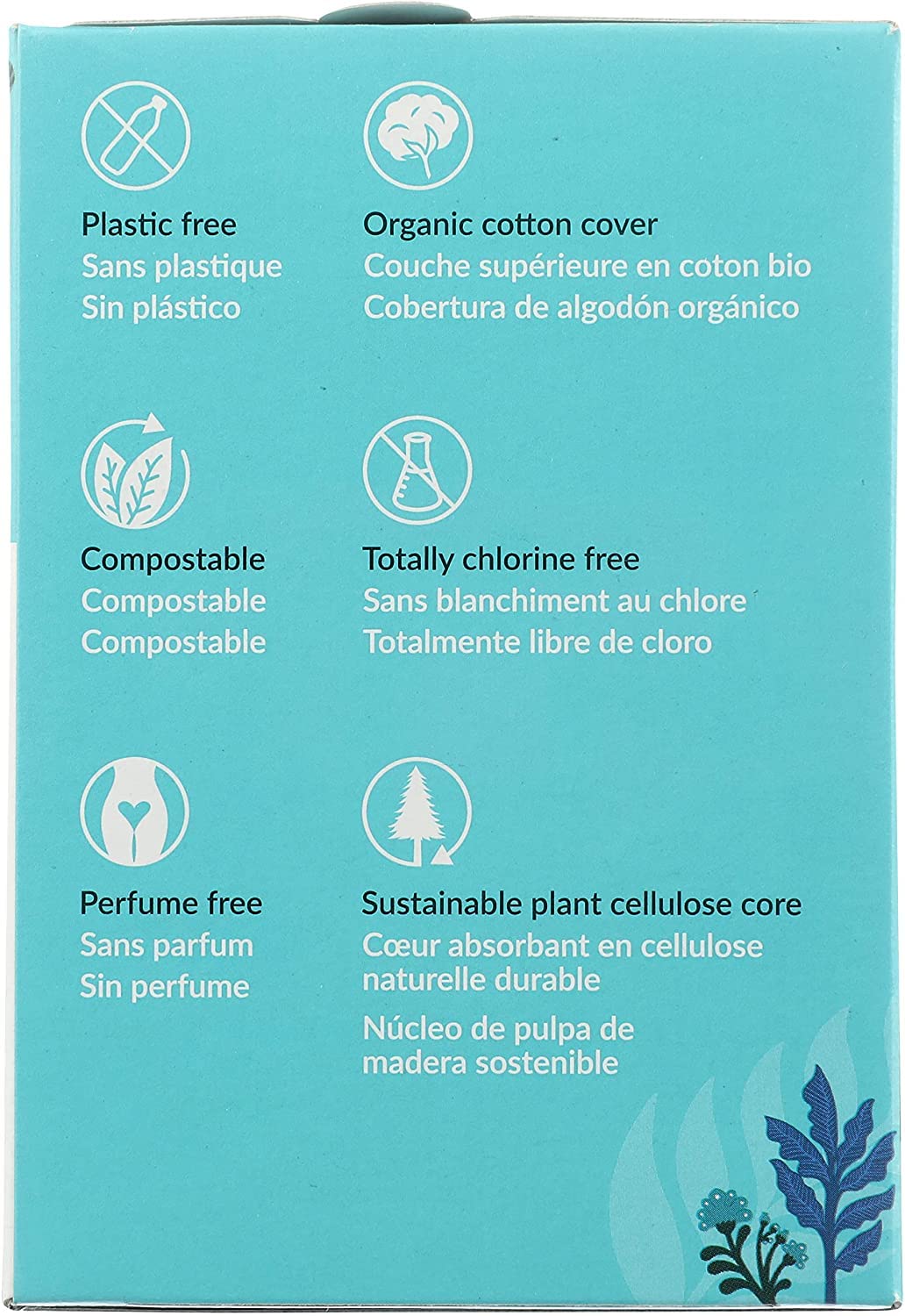 Natracare - Ultra Pads W/Wings Long (10ct 12)