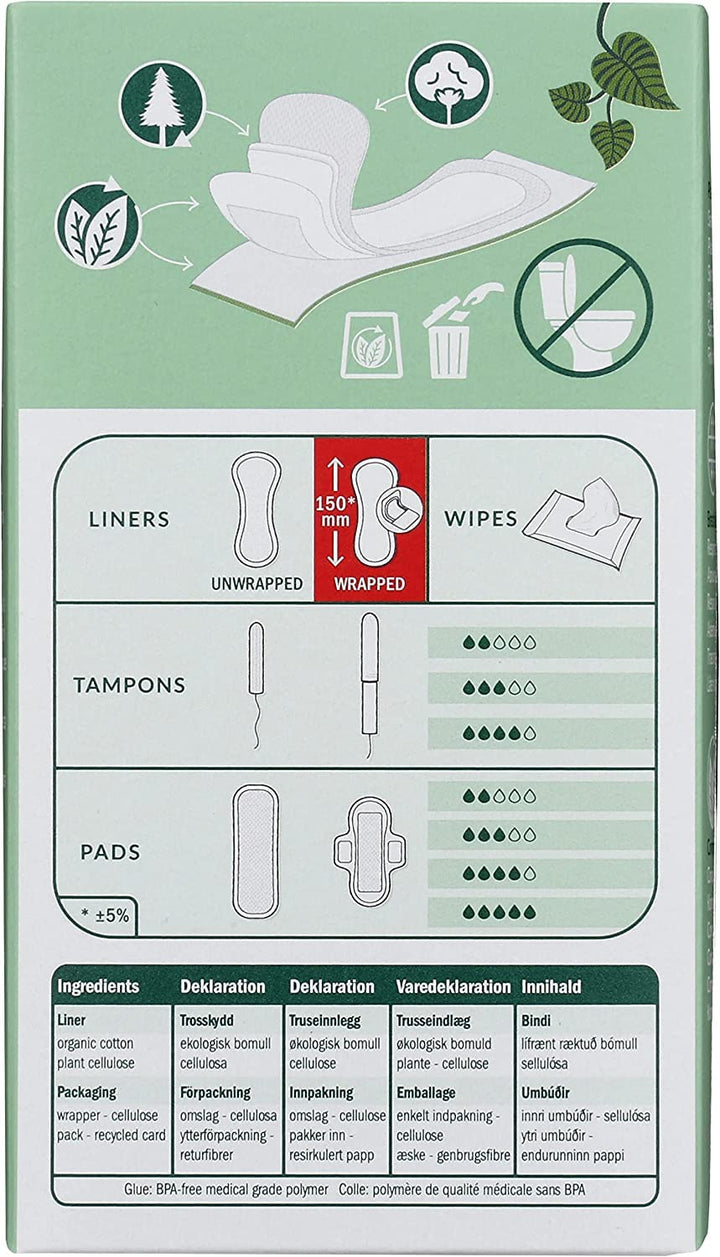 Natracare - Panty Liner Normal (18ct 10)