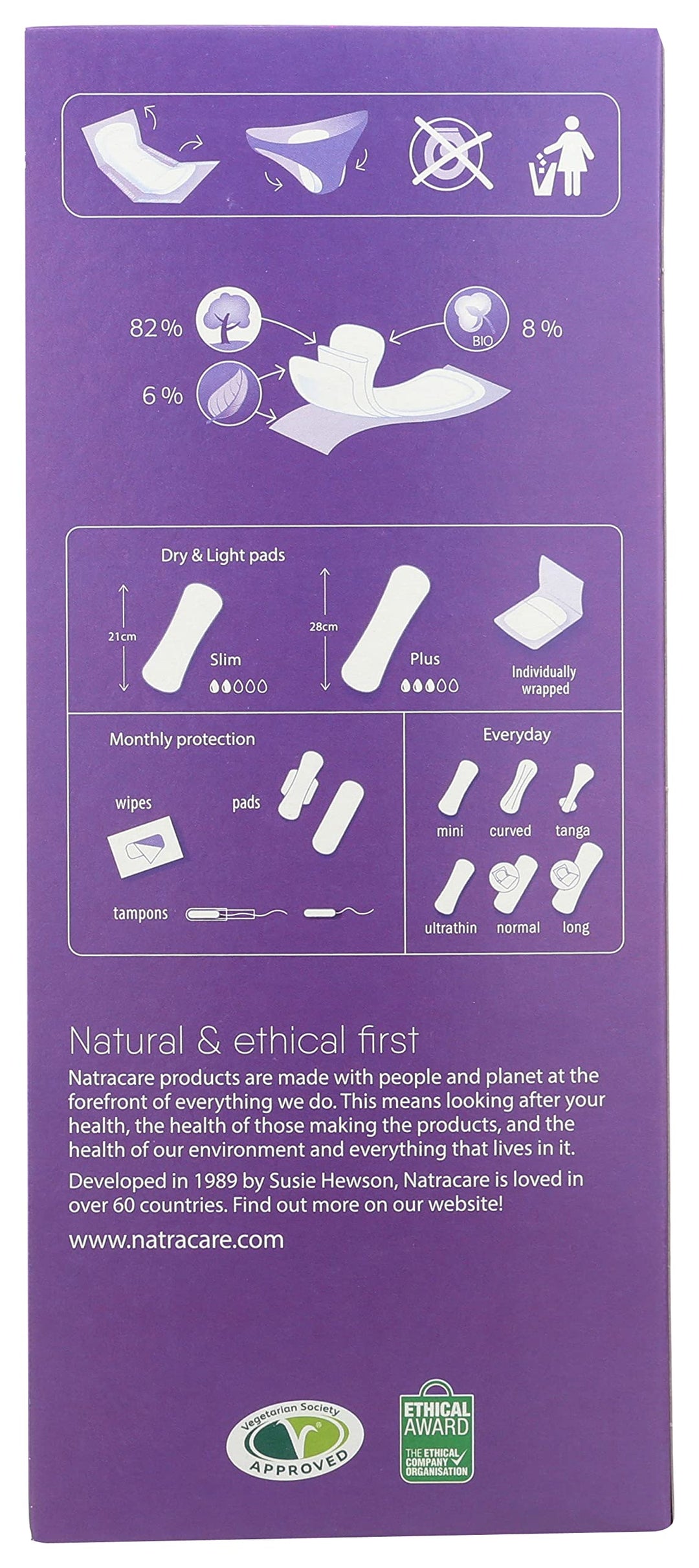 Natracare - Dry & Light Plus (16pad 6)