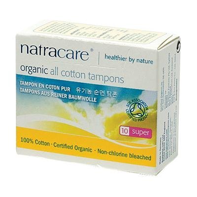 Natracare - Organic Cotton Super Tampons (10ct 20)