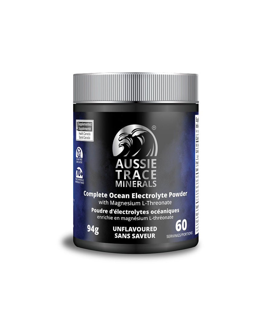 Aussie Trace Minerals Complete Ocean Electrolyte Powder, 94g - Aussie Trace Minerals