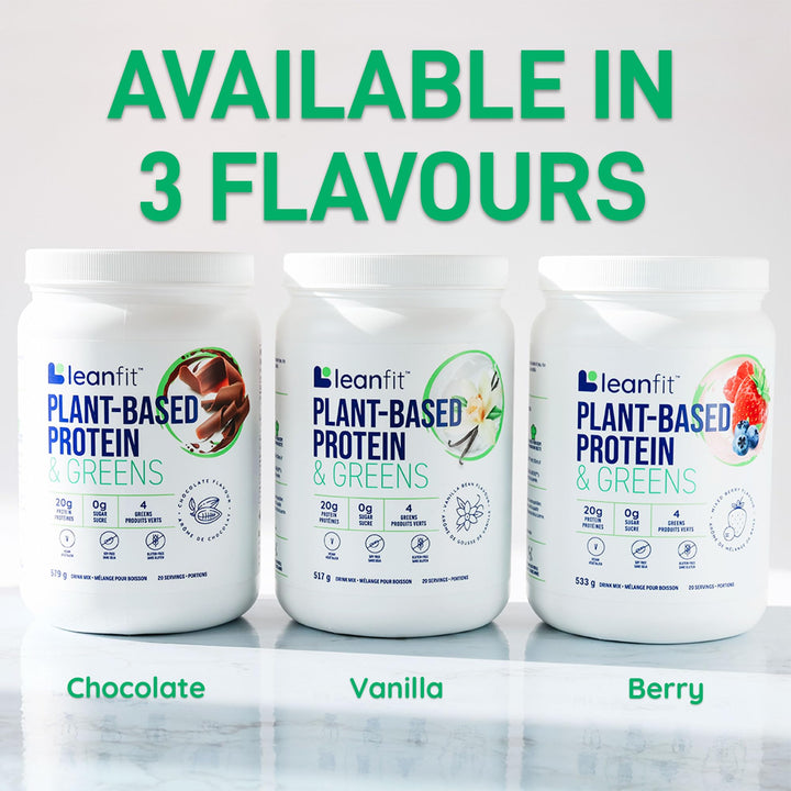 LeanFit - Protein & Greens - Chocolate (579g 6)