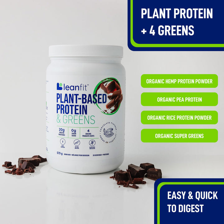 LeanFit - Protein & Greens - Chocolate (579g 6)
