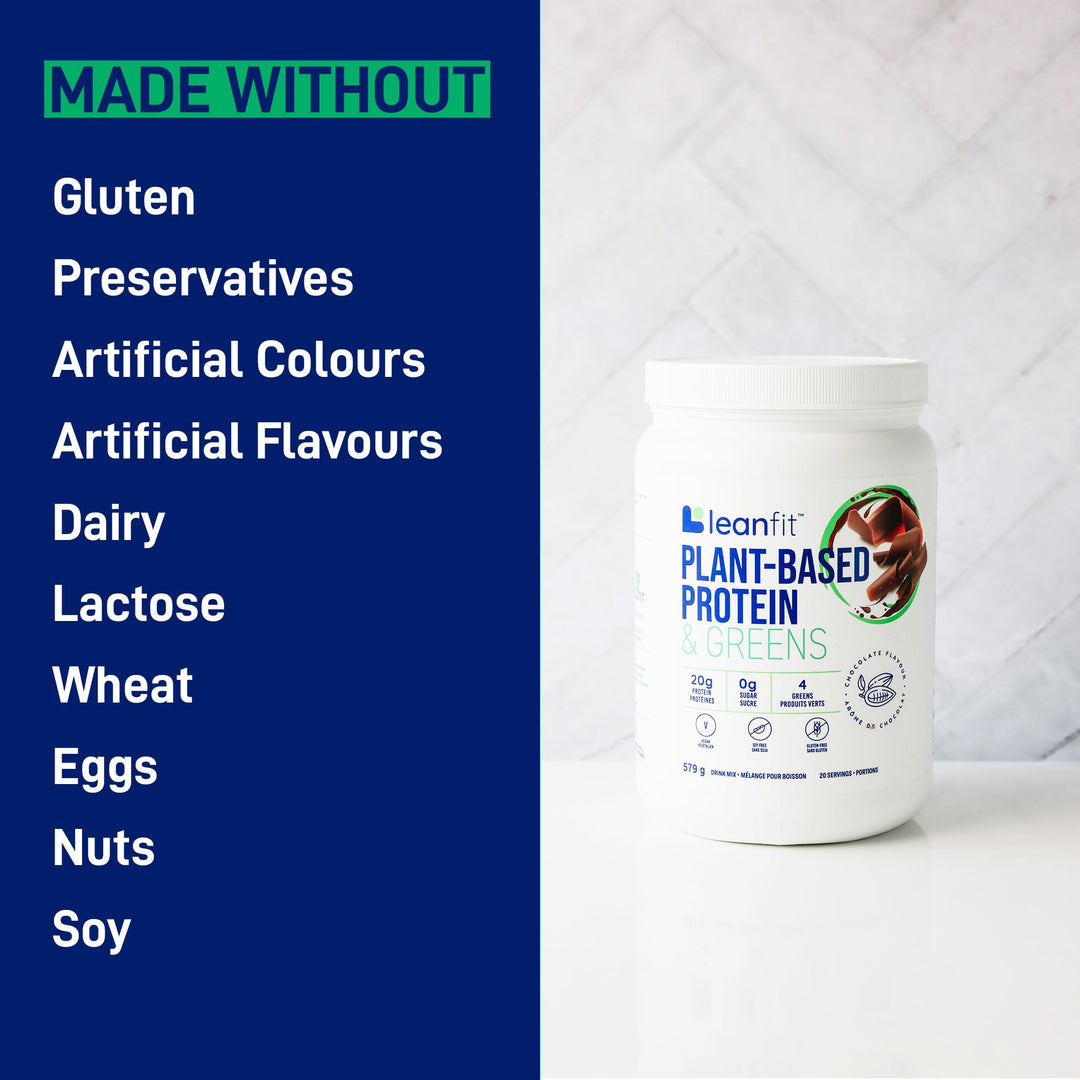 LeanFit - Protein & Greens - Chocolate (579g 6)