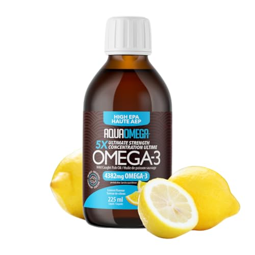 AquaOmega - 5X Ultimate Strength EPA Lemon (225ml 12)