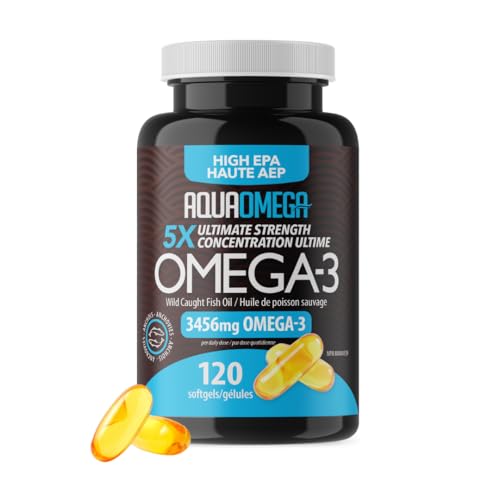 AquaOmega - 5X Ultimate Strength EPA Softgels (120sg 12)