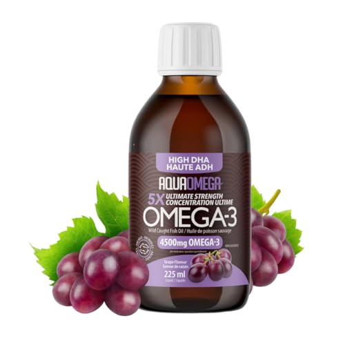 AquaOmega - High DHA 5x - Grape (225ml)