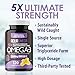 AquaOmega - 5X Ultimate Strength DHA Softgels (120sg 12)