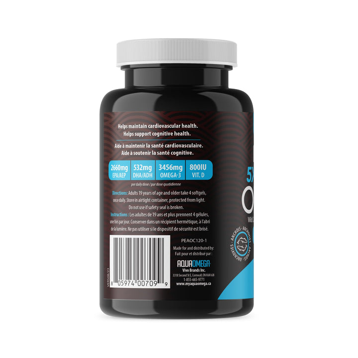 AquaOmega - 5X Ultimate Strength EPA Softgels (240sg 12)