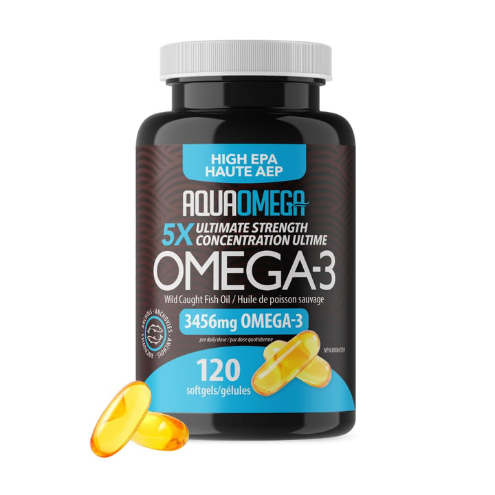 AquaOmega - 5X Ultimate Strength EPA Softgels (240sg 12)