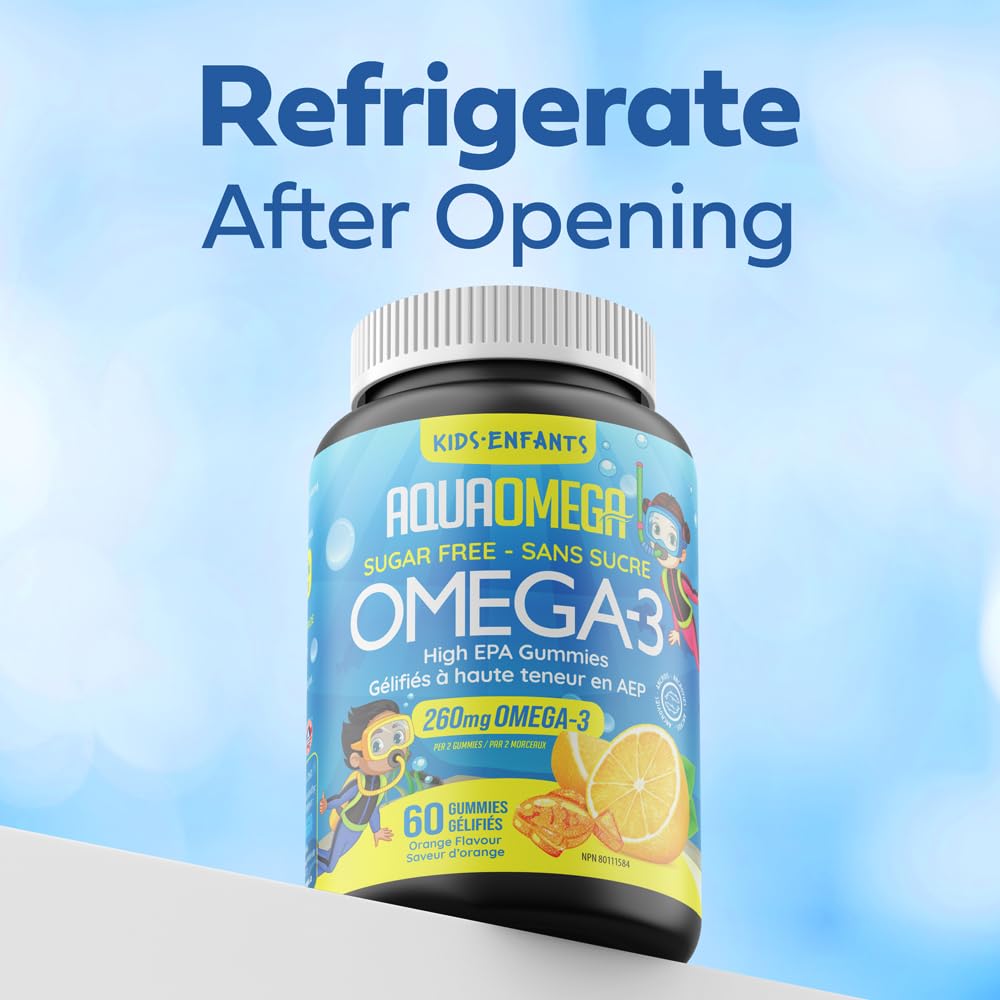 AquaOmega - High EPA Kids Gummies Blueberry (60gmy)