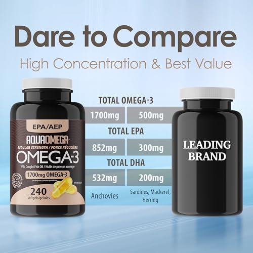 AquaOmega - EPA Regular Strength Softgels (240ct)