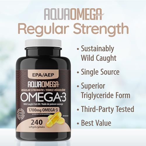 AquaOmega - EPA Regular Strength Softgels (240ct)