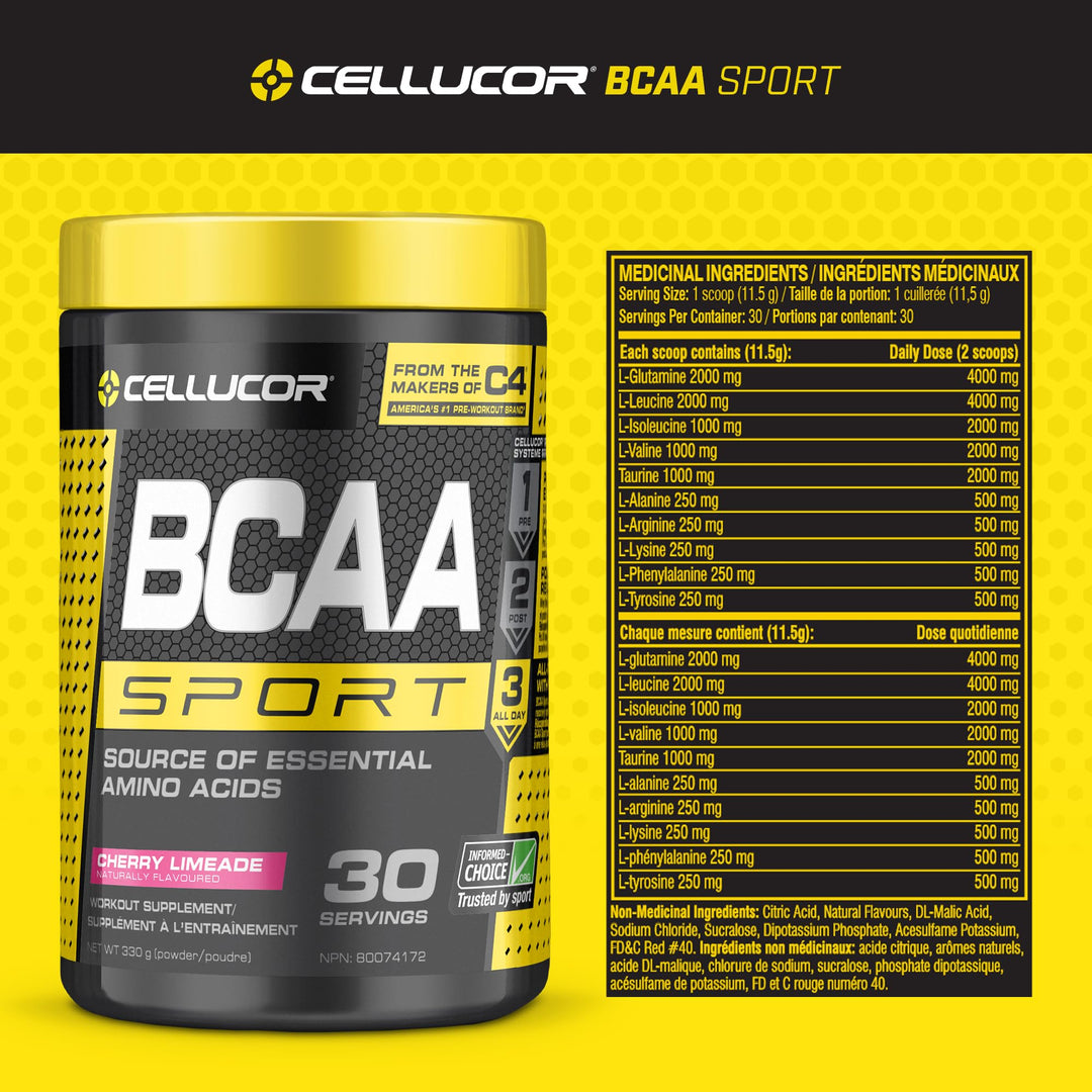C4 - BCAA Sport Cherry Limeade 30s (345g 4)