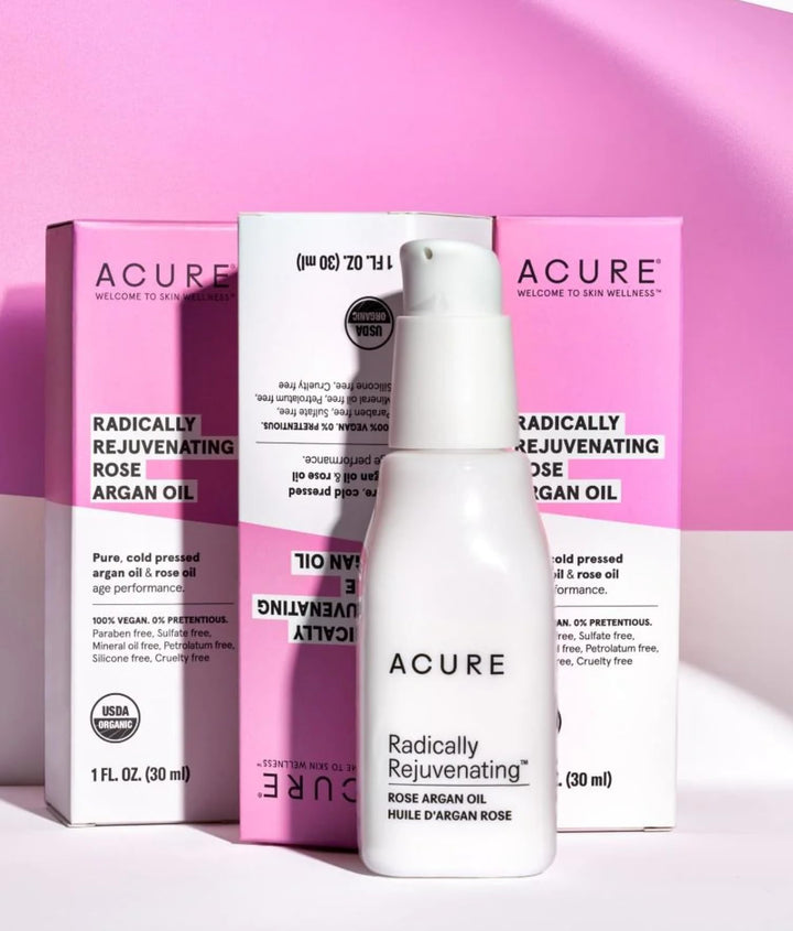 Acure - Rejuvenating Rose Argan Oil (30ml 12)