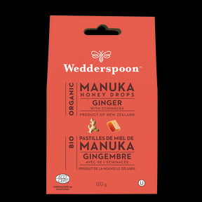 Org Manuka Honey Drops Ginger - Image 2