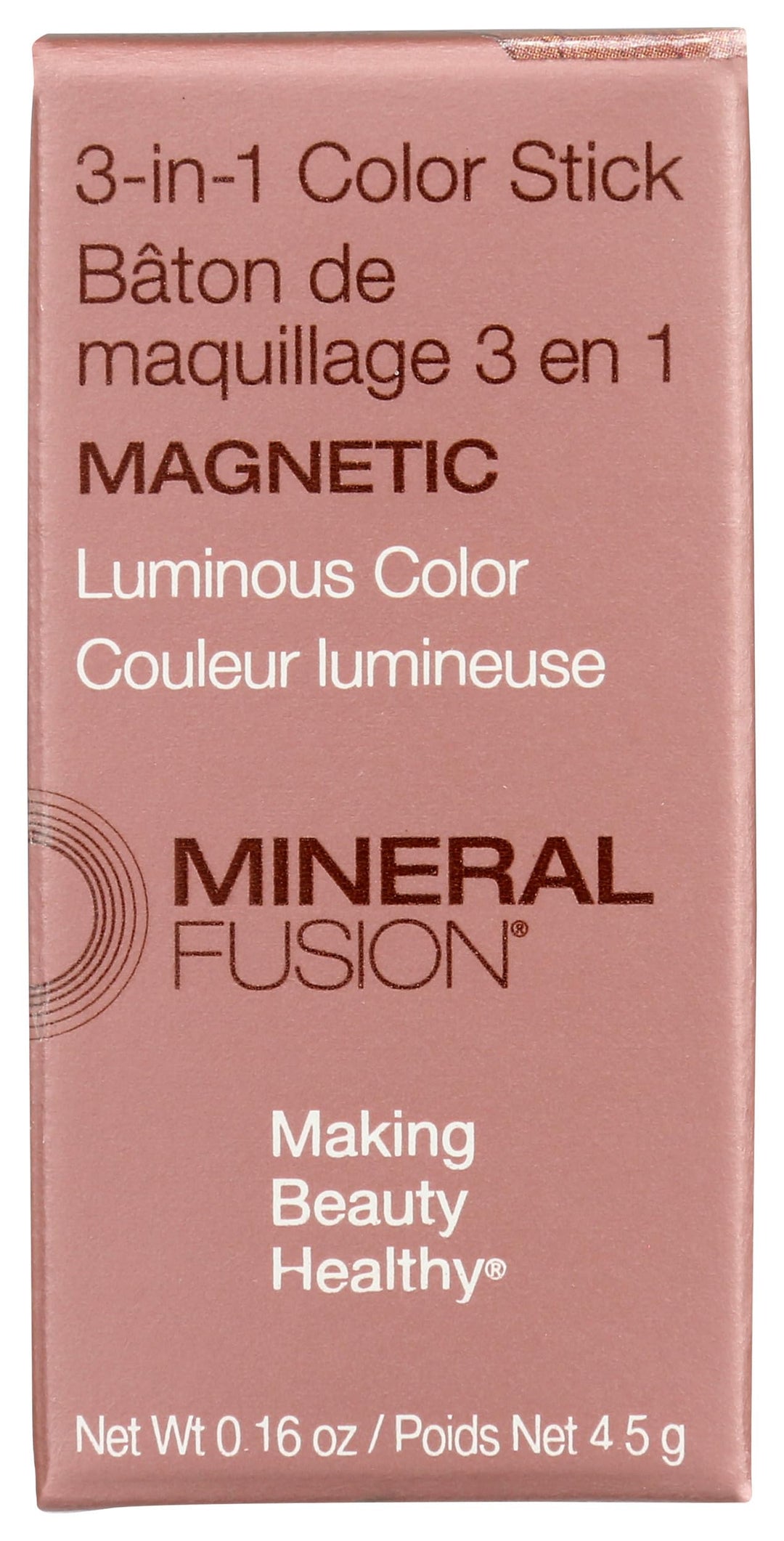 Mineral Fusion Natural Brands - 3 in 1 color Sitck Magnetic (4.5g 12)