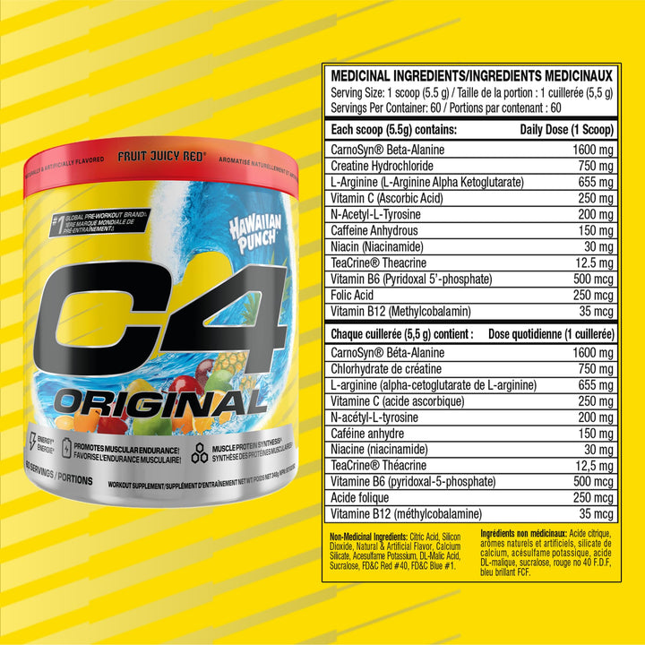 C4 - Original HP Fruit Juicy Red 60s (348g 12)