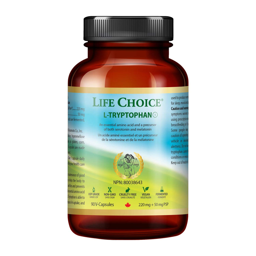 Life Choice® - L-Tryptophan 220+50mg B-6 (60vcap 12)