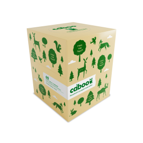 3ply Facial Tissue Cube Box - Image 1