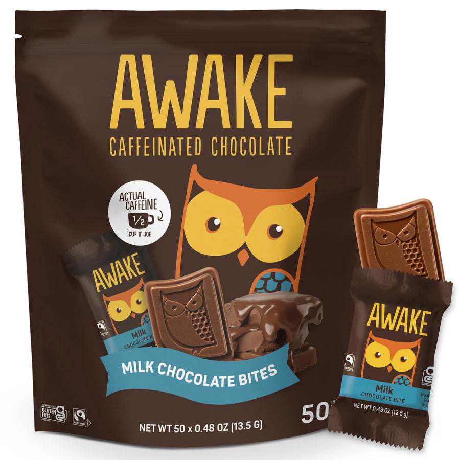 AWAKE Chocolate Milk Chocolate - Singles 50 x 13.5g