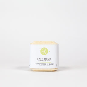 Lemongrass + Laurel Bath Bomb - Image 2