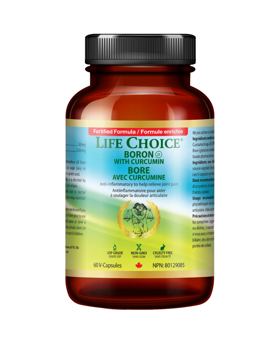 Life Choice - Boron w/Curcumin, 60vcaps - Image 1