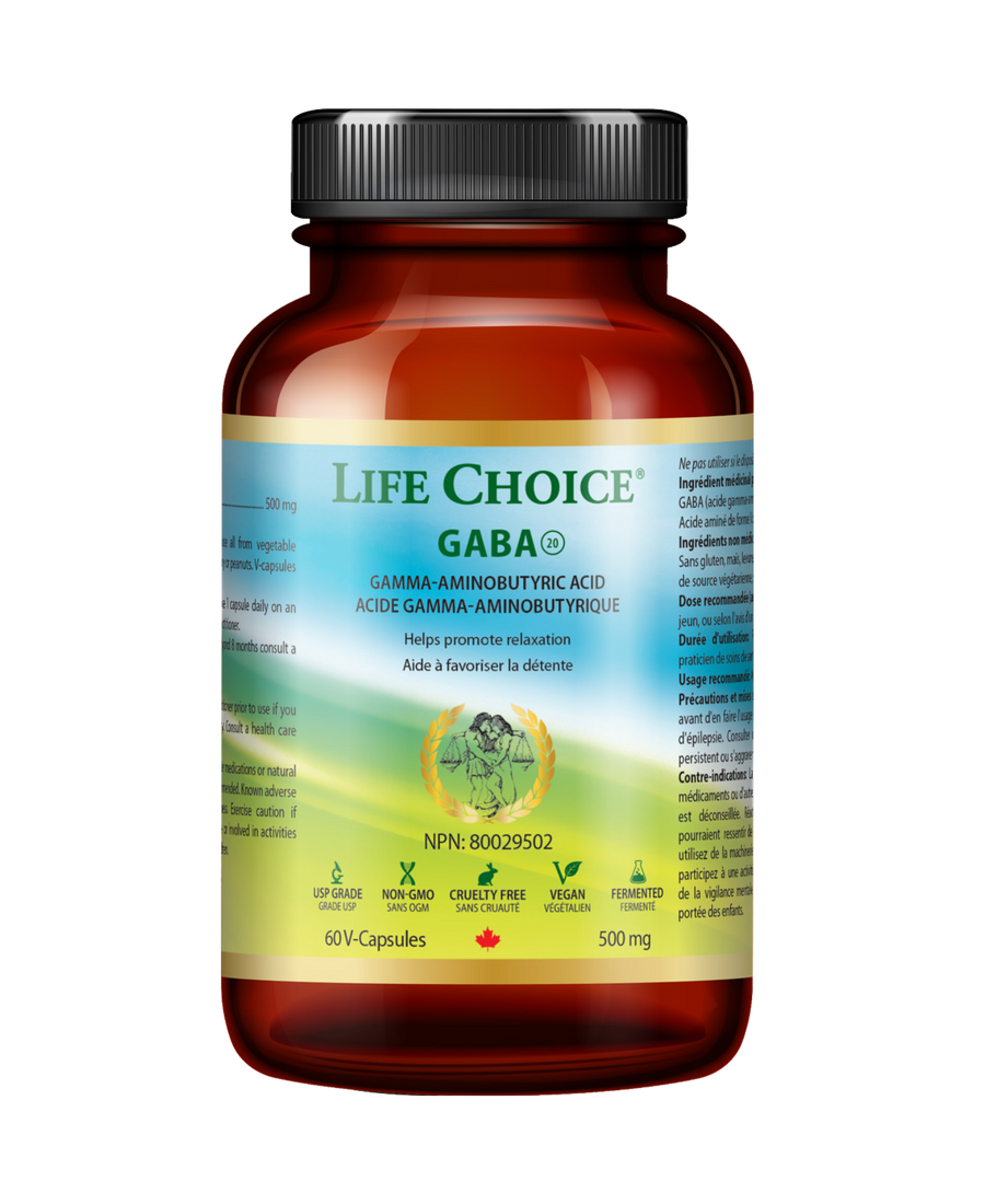 Life Choice - GABA 500mg, 60's - Image 1