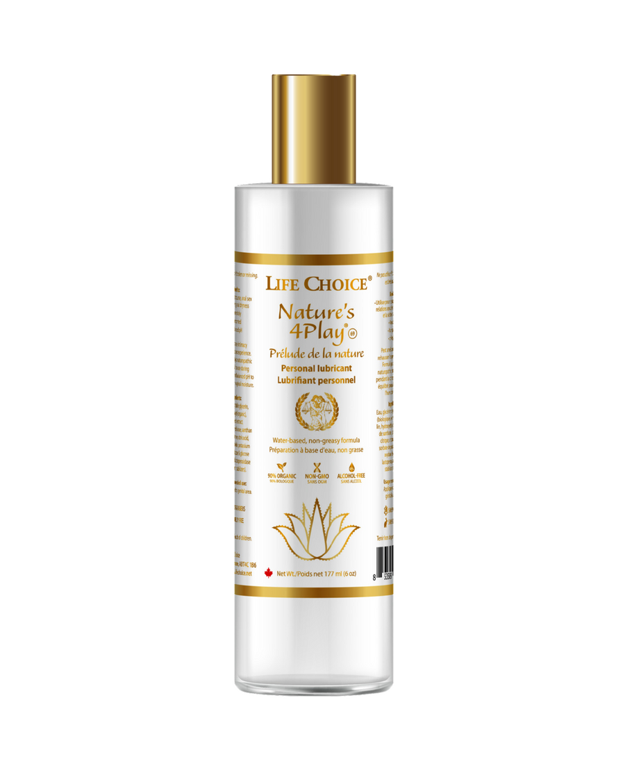 Life Choice - Nature's 4-Play, Personal Lubricant, 6 oz - Image 1