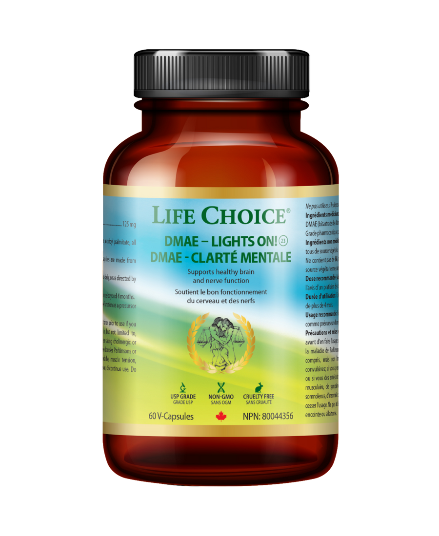 Life Choice - DMAE-Lights On!, 60vcaps - Image 1