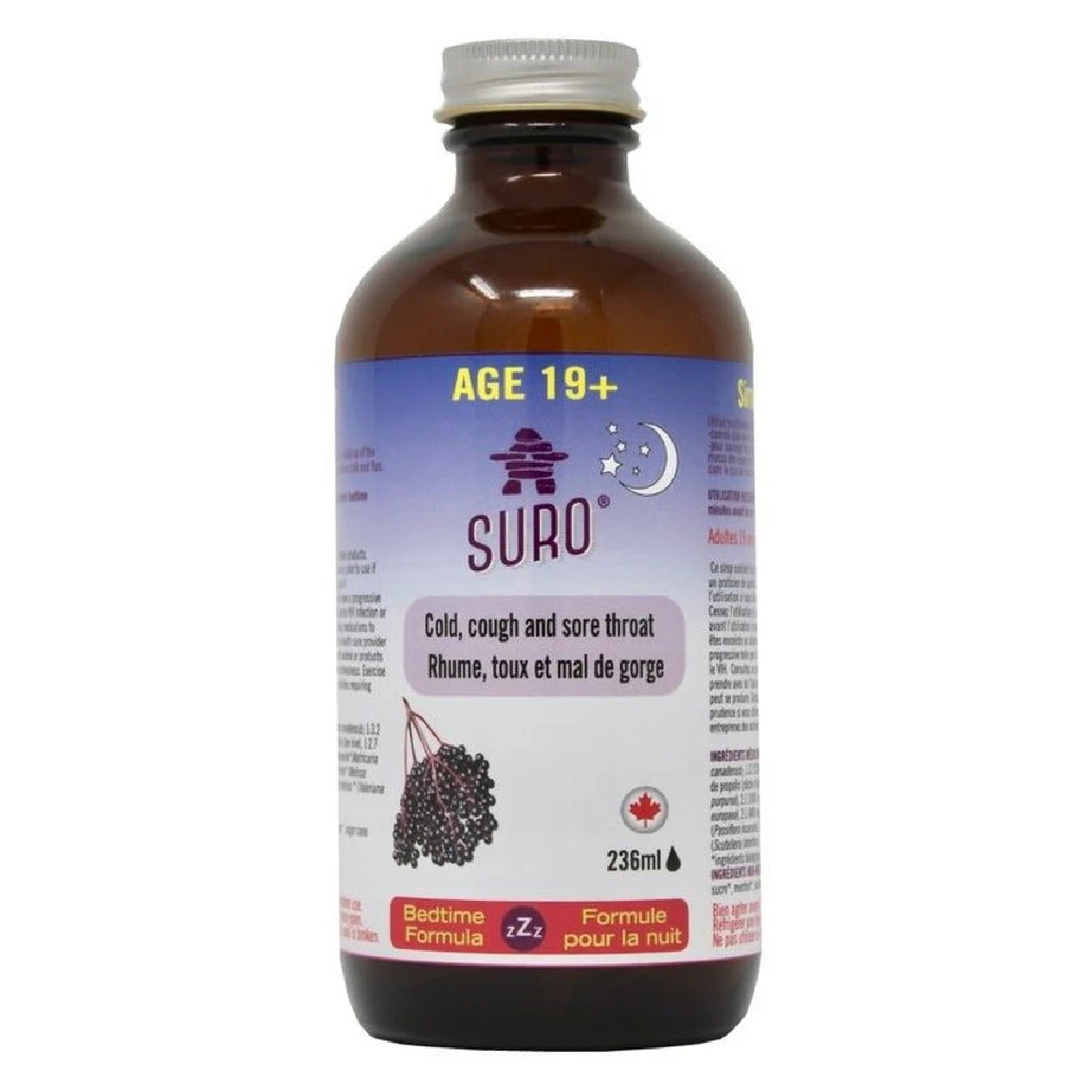 SURO Elderberry Syrup Nighttime age19+