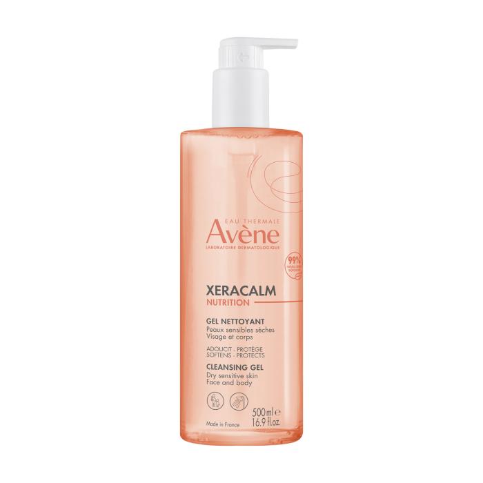 Avene Xeracalm Nutrition Cleansing Gel, 500ml