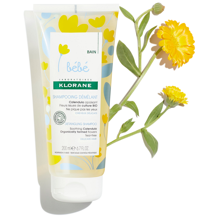 Klorane Detangling Shampoo - Soothing Calendula, 200  ML