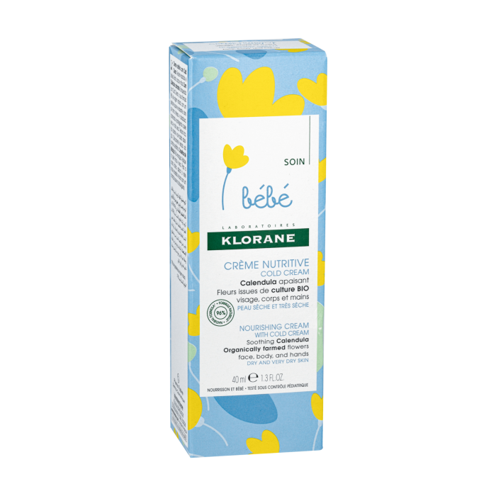 Klorane Nourishing  Cream - with Cold Cream, 40  ML