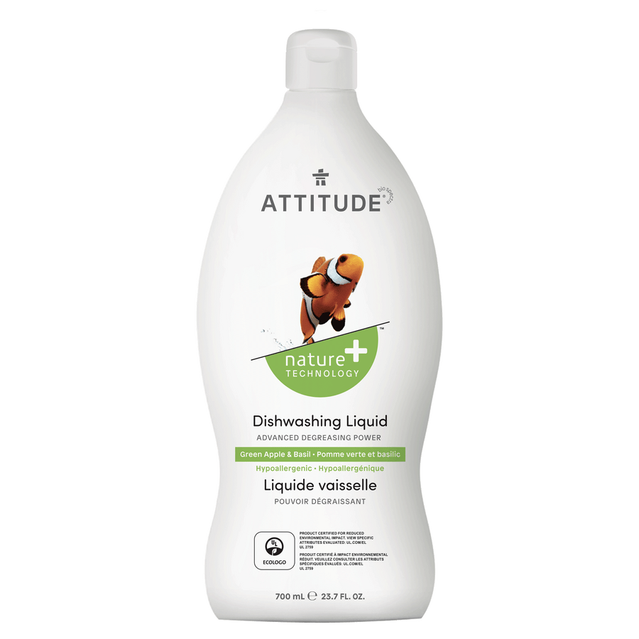 Attitude Dishwash Liquid Green Apple&Basil