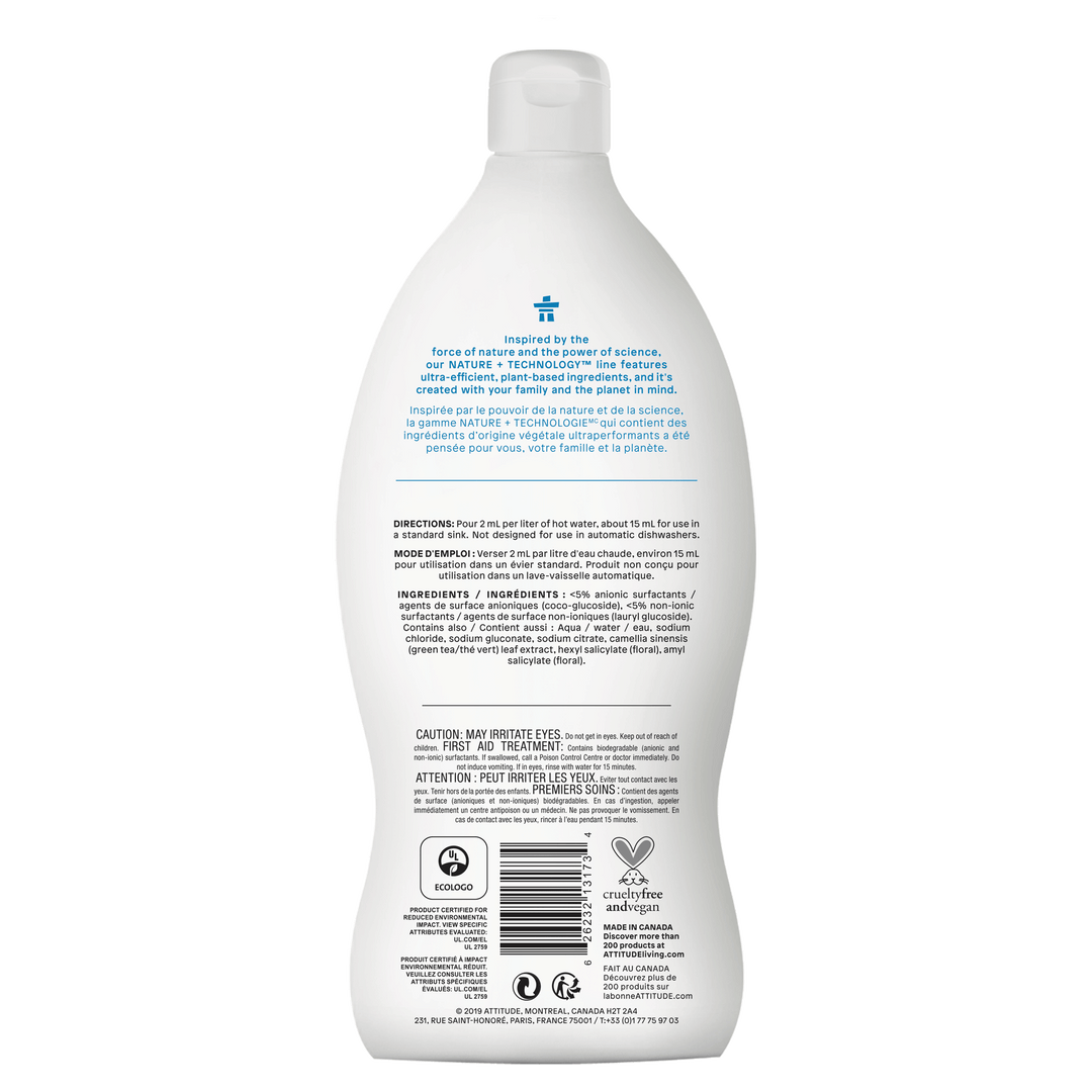 Attitude Dishwashing Liquid Wildflowers