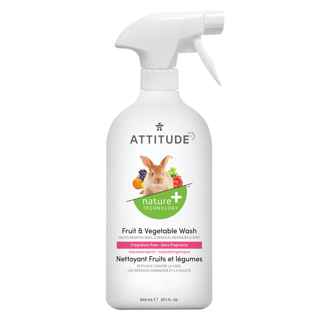 Attitude Fruit & Vegetable Wash Frag.-Free