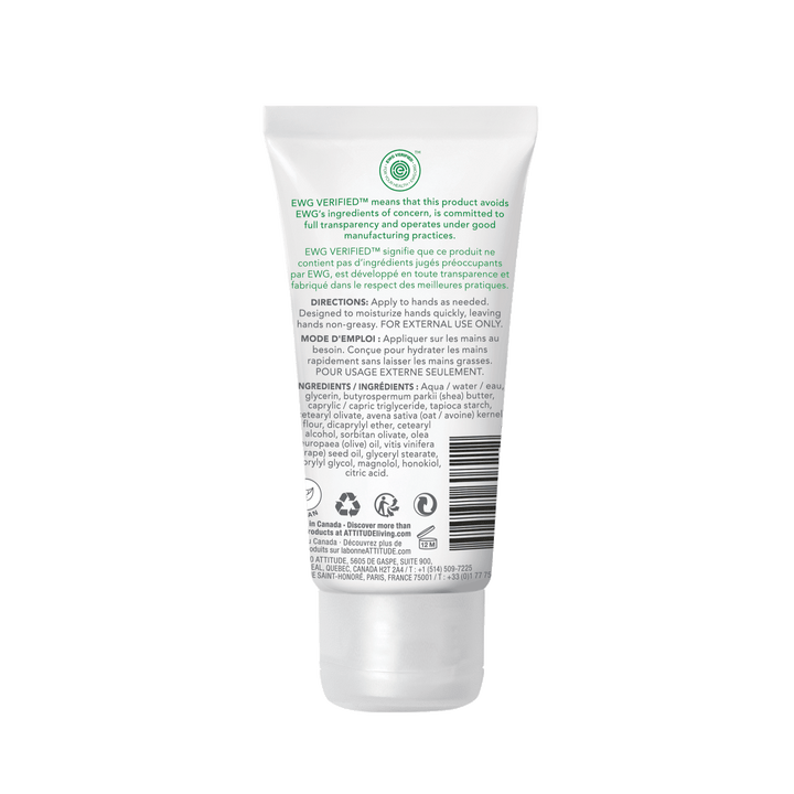 Attitude Hand Cream - Fragrance Free