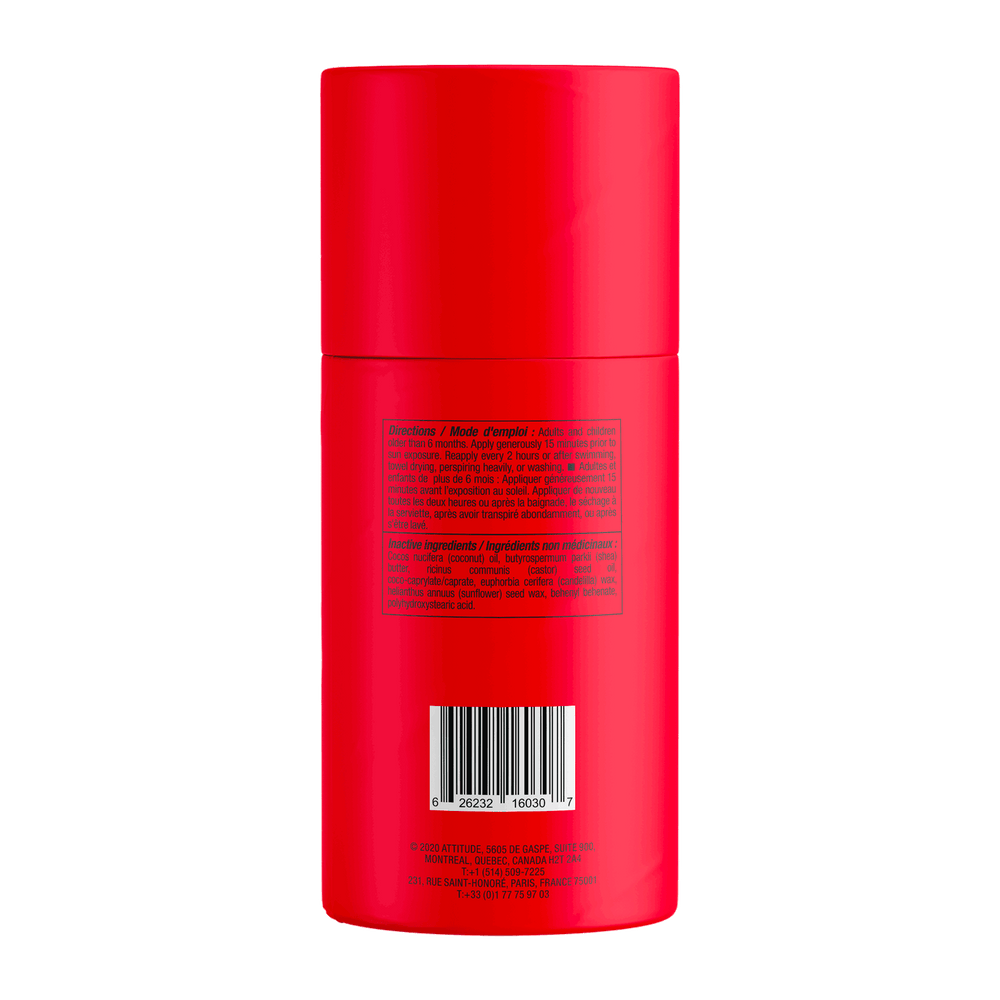 Attitude SPF30 Sunscreen Stick - Unscented