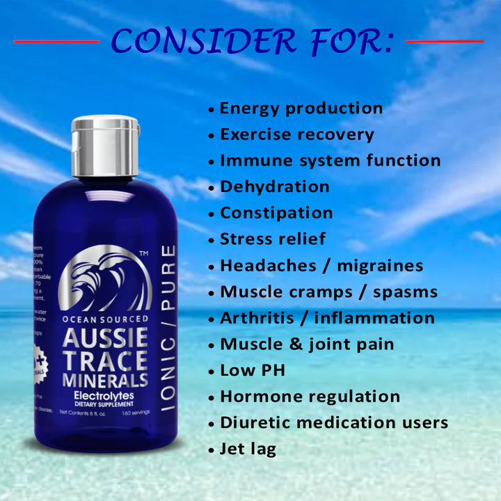 Aussie Trace Minerals, Electrolytes, 240ml