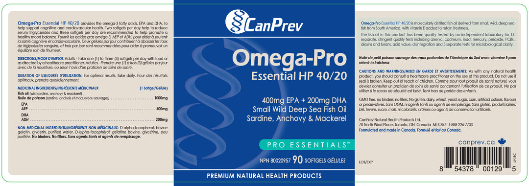 Omega-Pro Essential HP 40/20